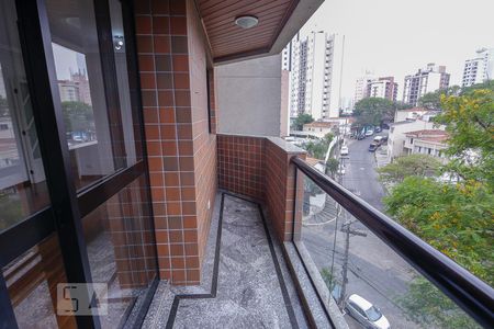 Varanda Sala de apartamento para alugar com 3 quartos, 126m² em Vila Ipojuca, São Paulo