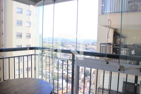 Varanda da Sala de kitnet/studio para alugar com 1 quarto, 38m² em Jardim Flor da Montanha, Guarulhos