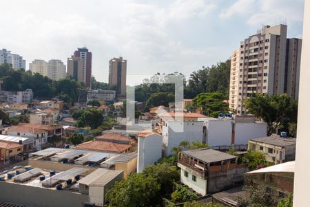 Varanda vista de apartamento à venda com 2 quartos, 65m² em Vila Indiana, São Paulo