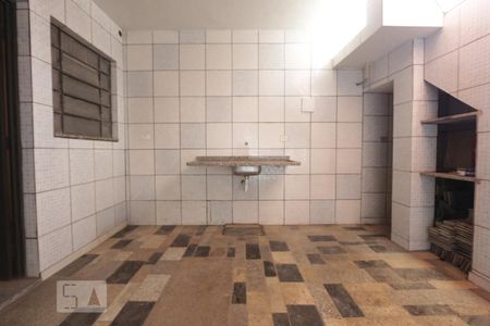 cozinha de casa para alugar com 1 quarto, 40m² em Vila Tramontano, São Paulo