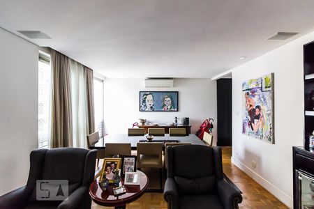 Sala de apartamento à venda com 3 quartos, 210m² em Jardim Paulista, São Paulo