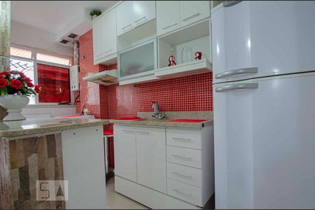 Cozinha de apartamento à venda com 2 quartos, 50m² em São Cristóvão, Rio de Janeiro