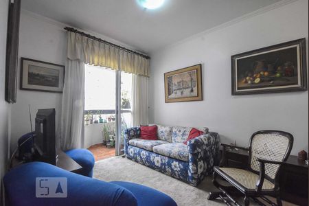 Sala de Estar de apartamento para alugar com 2 quartos, 70m² em Brooklin Paulista, São Paulo