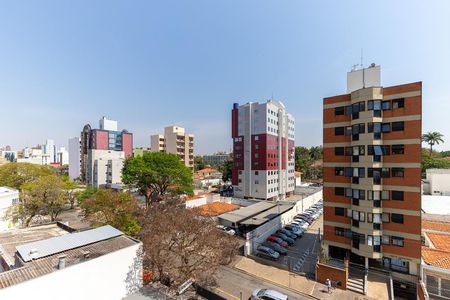 Vista da sacada de apartamento para alugar com 1 quarto, 73m² em Vila Itapura, Campinas