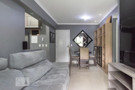 Sala de apartamento para alugar com 1 quarto, 54m² em Jardim Santo Amaro, São Paulo