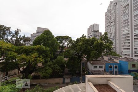 Varanda - Vista de apartamento para alugar com 1 quarto, 54m² em Jardim Santo Amaro, São Paulo