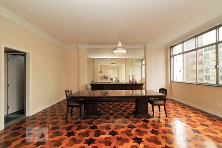 Sala de Jantar. de apartamento para alugar com 3 quartos, 288m² em Copacabana, Rio de Janeiro