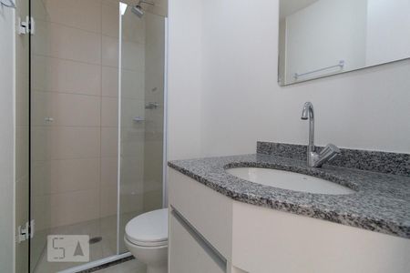 Banheiro de apartamento para alugar com 1 quarto, 36m² em Brás, São Paulo