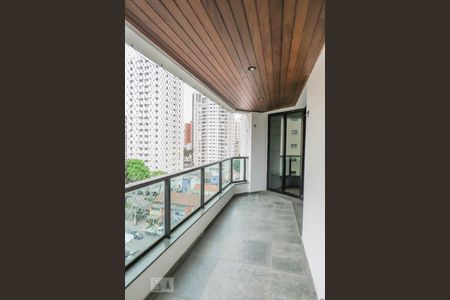 Varanda sala  de apartamento para alugar com 3 quartos, 182m² em Moema, São Paulo