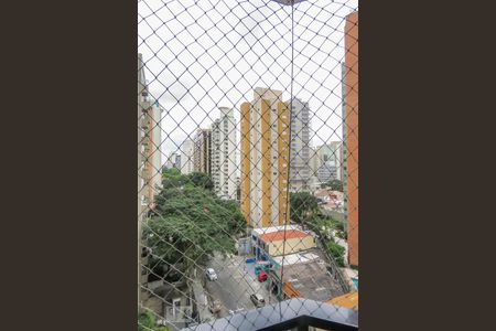 Vista varanda sala  de apartamento à venda com 3 quartos, 182m² em Moema, São Paulo