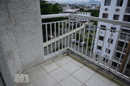 varanda da Sala de apartamento para alugar com 2 quartos, 48m² em Anil, Rio de Janeiro