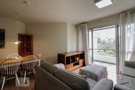 Sala de apartamento à venda com 3 quartos, 102m² em Vila Indiana, São Paulo