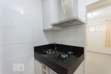 Entrada cozinha de kitnet/studio para alugar com 1 quarto, 18m² em Planalto Paulista, São Paulo