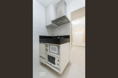 Cozinha de kitnet/studio para alugar com 1 quarto, 18m² em Planalto Paulista, São Paulo