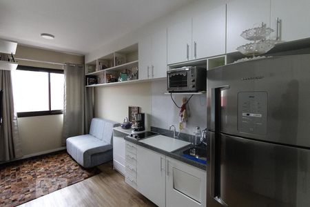 Studio à venda com 26m², 1 quarto e sem vagaSala de Cozinha