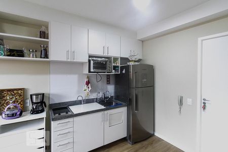 Cozinha de kitnet/studio para alugar com 1 quarto, 26m² em Tatuapé, São Paulo