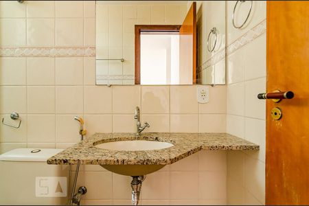 Banheiro da Suíte de apartamento à venda com 3 quartos, 84m² em União, Belo Horizonte