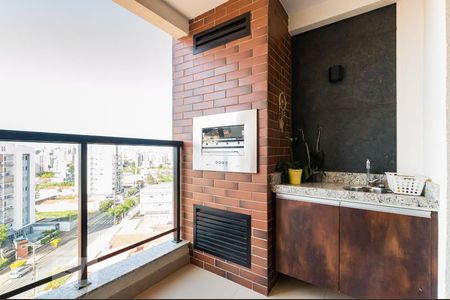 Varanda Gourmet de apartamento à venda com 2 quartos, 60m² em Jardim Dom Bosco, Campinas