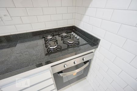 Detalhe cozinha de apartamento para alugar com 1 quarto, 58m² em Mooca, São Paulo