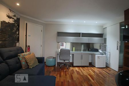 Sala de apartamento à venda com 1 quarto, 75m² em Higienópolis, São Paulo
