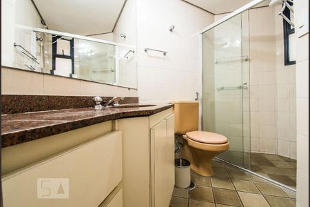 Banheiro da Suíte 1 e 2 de apartamento à venda com 2 quartos, 58m² em Vila Mariana, São Paulo