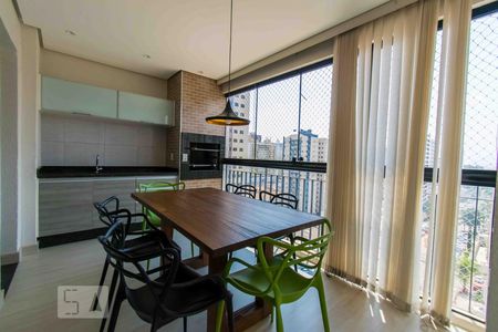 Varanda da Sala de apartamento para alugar com 3 quartos, 130m² em Sul (águas Claras), Brasília