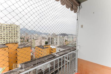 Varanda Sala de apartamento à venda com 2 quartos, 68m² em Tijuca, Rio de Janeiro