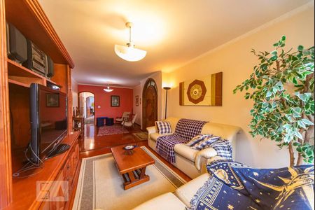 Sala  de casa à venda com 3 quartos, 274m² em Paraíso, Santo André