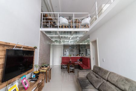 Sala de estar de apartamento para alugar com 3 quartos, 255m² em Boa Vista, Curitiba