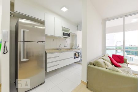 Sala de apartamento para alugar com 1 quarto, 60m² em Pinheiros, São Paulo