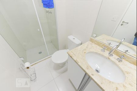 Banheiro Suíte de apartamento para alugar com 1 quarto, 60m² em Pinheiros, São Paulo