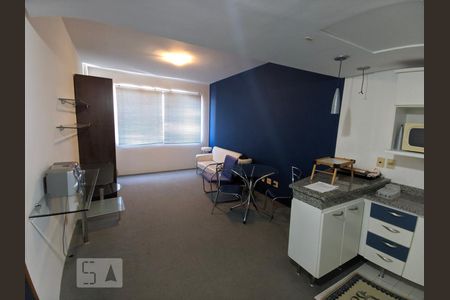 Sala de apartamento para alugar com 1 quarto, 53m² em Hamburgo Velho, Novo Hamburgo