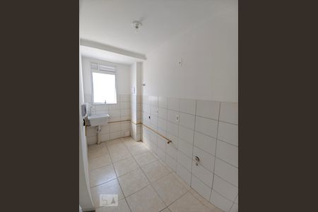 Cozinha e área de serviço de apartamento à venda com 2 quartos, 50m² em São Jorge, Novo Hamburgo