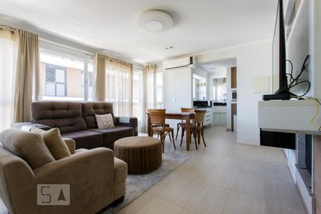 Sala de apartamento para alugar com 1 quarto, 52m² em Petrópolis, Porto Alegre