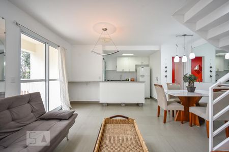 Sala de apartamento para alugar com 2 quartos, 69m² em Vila Andrade, São Paulo