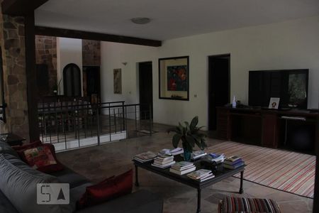 Sala de casa de condomínio à venda com 5 quartos, 600m² em Jardim Colônia, Jundiaí