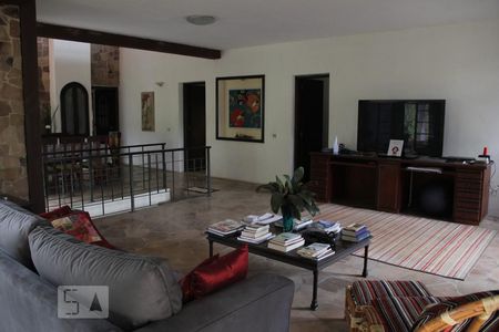 Sala de casa de condomínio para alugar com 5 quartos, 600m² em Jardim Colônia, Jundiaí