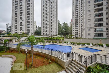 Vista da Sala de apartamento para alugar com 2 quartos, 70m² em Jardim Parque Morumbi, São Paulo