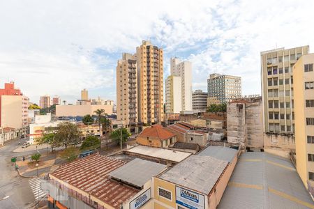 Vista da sacada de apartamento para alugar com 1 quarto, 45m² em Centro, Campinas