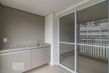 Varanda Gourmet de apartamento para alugar com 3 quartos, 76m² em Vila Floresta, Santo André