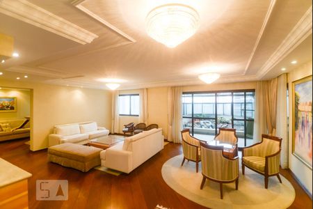 Sala de apartamento para alugar com 4 quartos, 375m² em Jardim Anália Franco, São Paulo