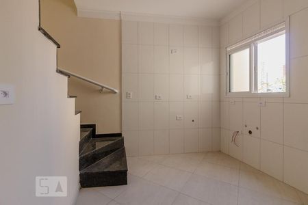 Cozinha de apartamento à venda com 3 quartos, 156m² em Vila São Pedro, Santo André