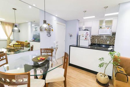 Sala de jantar de apartamento para alugar com 2 quartos, 65m² em Centro, Barueri