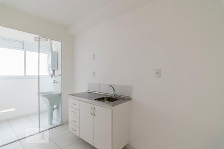 Cozinha de apartamento à venda com 2 quartos, 49m² em Parque João Ramalho, Santo André