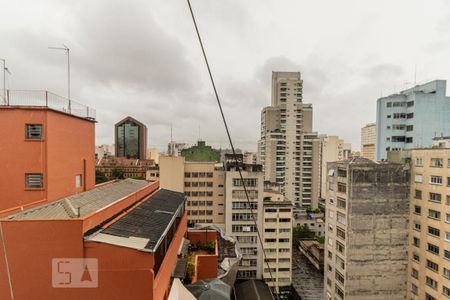 Vista do Studio de kitnet/studio para alugar com 1 quarto, 32m² em Vila Buarque, São Paulo