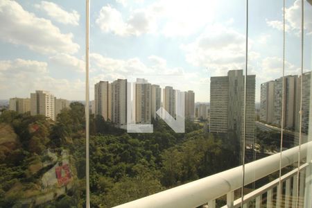 Vista da Sala de apartamento para alugar com 3 quartos, 107m² em Vila Andrade, São Paulo