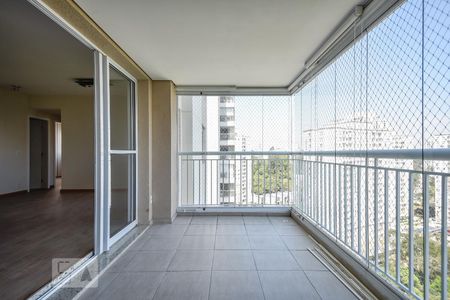 Varanda da Sala de apartamento para alugar com 3 quartos, 107m² em Vila Andrade, São Paulo
