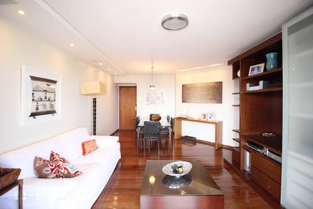 Sala de apartamento para alugar com 3 quartos, 107m² em Serra, Belo Horizonte