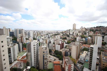 Vista Varanda Sala de apartamento para alugar com 3 quartos, 107m² em Serra, Belo Horizonte