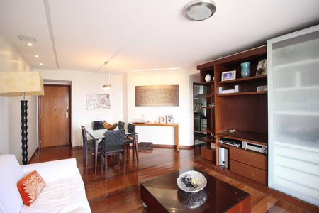 Sala de apartamento para alugar com 3 quartos, 107m² em Serra, Belo Horizonte